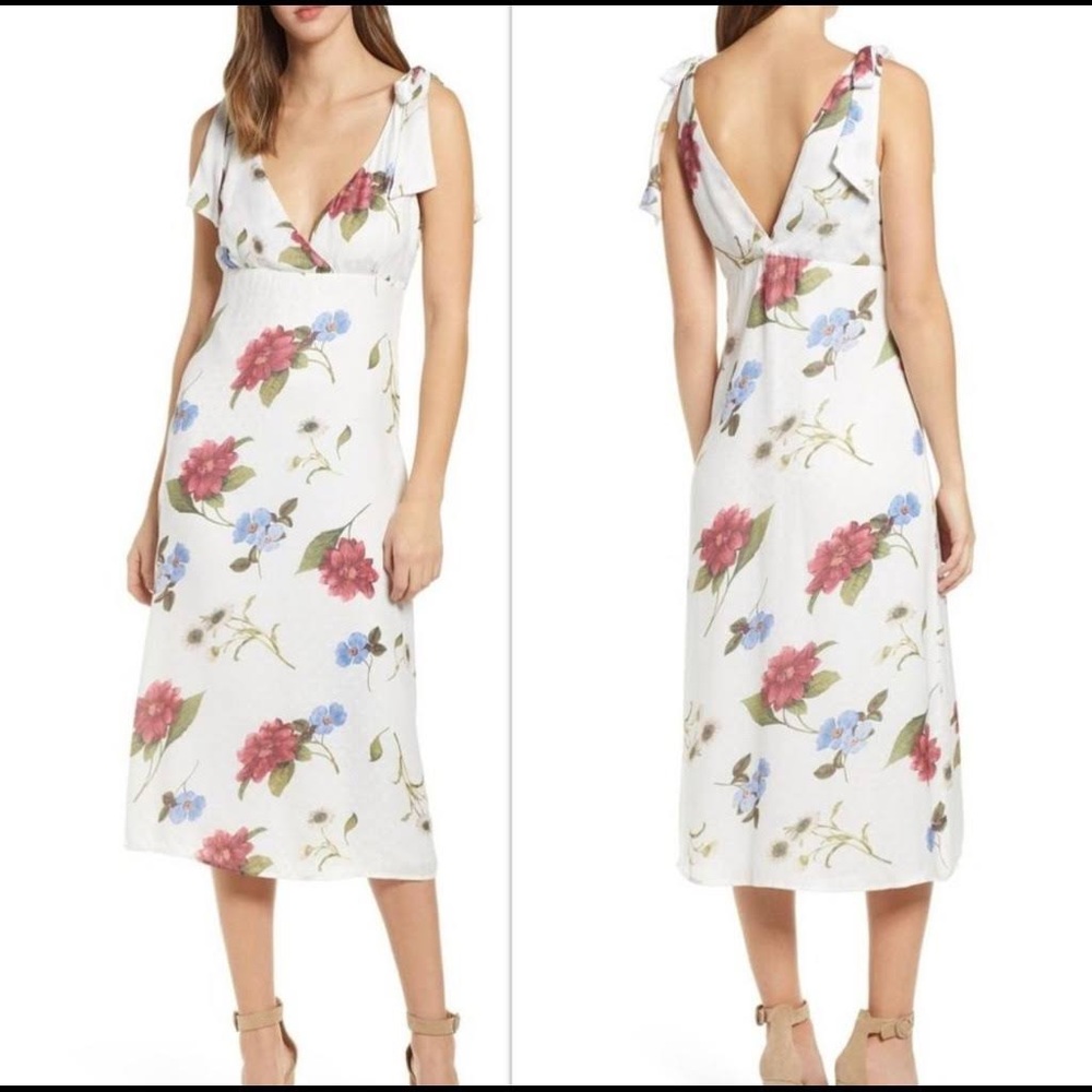 NWT Floral Midi Dress